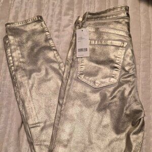 J Brand Gold Messaline Maria jeans SZ 26